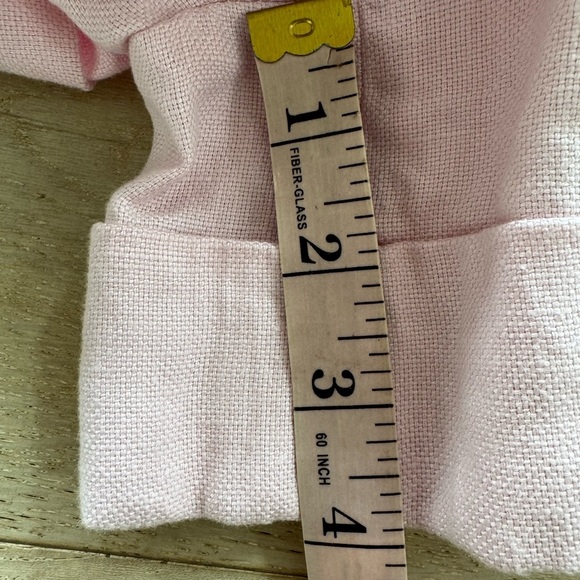 Zimmerman High Tide Button Embellished High Waisted 100% Linen Shorts - Picture 13 of 13